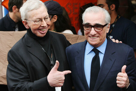 Roger Ebert con Martin Scorsese
