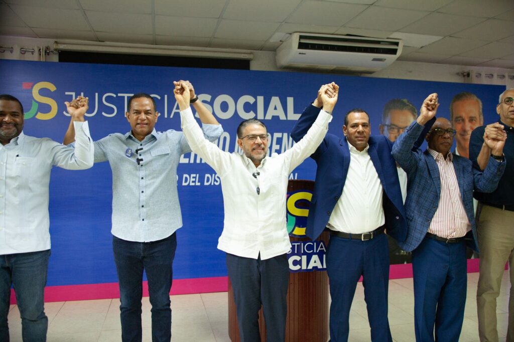Justicia Social proclama a Guillermo Moreno candidato a senador por el Distrito Nacional