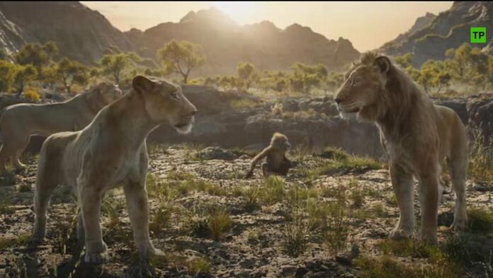 Una imagen de la película 'Mufasa: el rey león'.