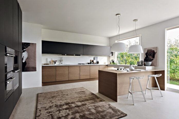 50-ideas-combinar-los-colores-la-cocina-cocina-pedini-en-blanco-y-marron