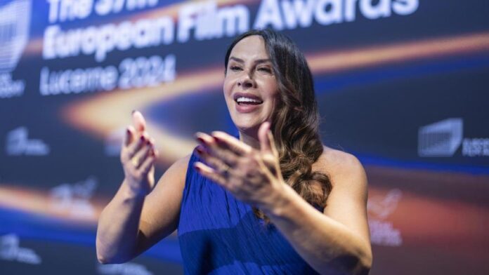 Karla Sofía Gascón, mejor actriz de los Premios del Cine Europeo por 'Emilia Pérez'