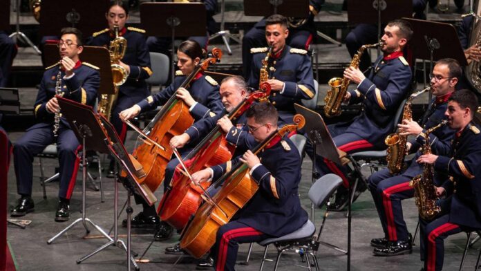 Un momento del concierto de este sábado.