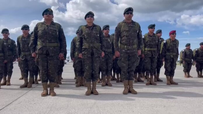 Otro contingente de 75 militares de Guatemala llega a Haití para apoyar combate a pandillas